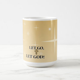 Taza De Café Healing Light Le Go Let God Cross