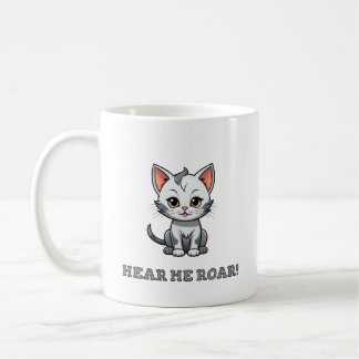Taza De Café Hear Me Roar t-shirt