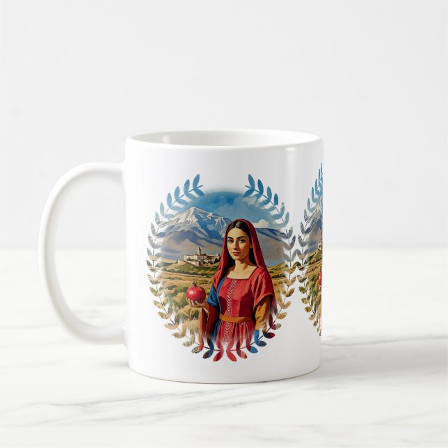 Taza De Café Hear of Armenia Mug (Izquierda)