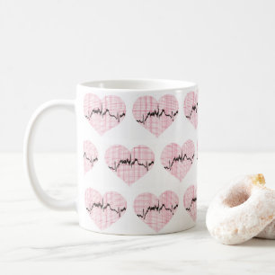 Taza De Café Heart Beat VII