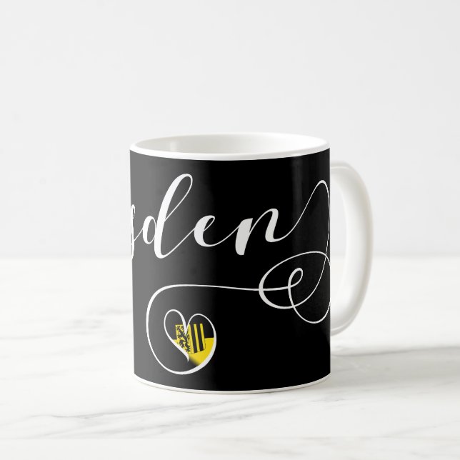 Taza De Café Heart Dresden Mug, Alemania (Anverso derecho)