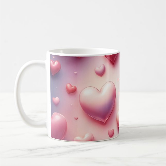 Taza De Café Heart Frenzy (Izquierda)