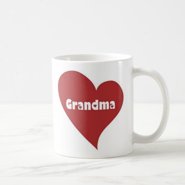 Taza De Café heart_Grandma (Derecha)