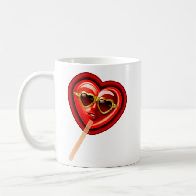 Taza De Café Heart Lolly (Izquierda)