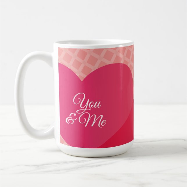 Taza De Café Heart Mug: The Perfect Valentine’s Gift (Izquierda)