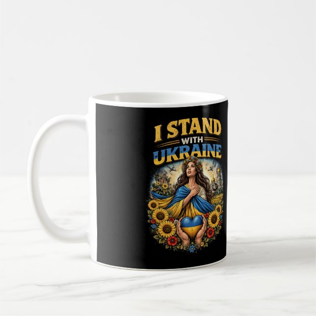 Taza De Café Heart of Ukraine (Izquierda)