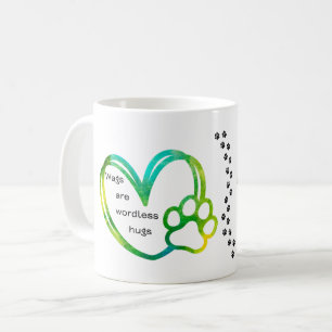 Taza De Café Heart Paw Mug - Regalo Mascota de verano
