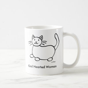 Taza de café Hearted buena de la mujer