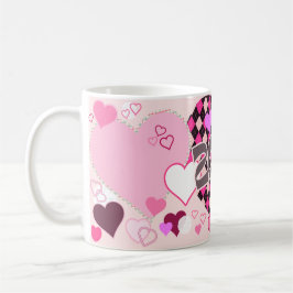 Taza De Café Hearts Galore!
