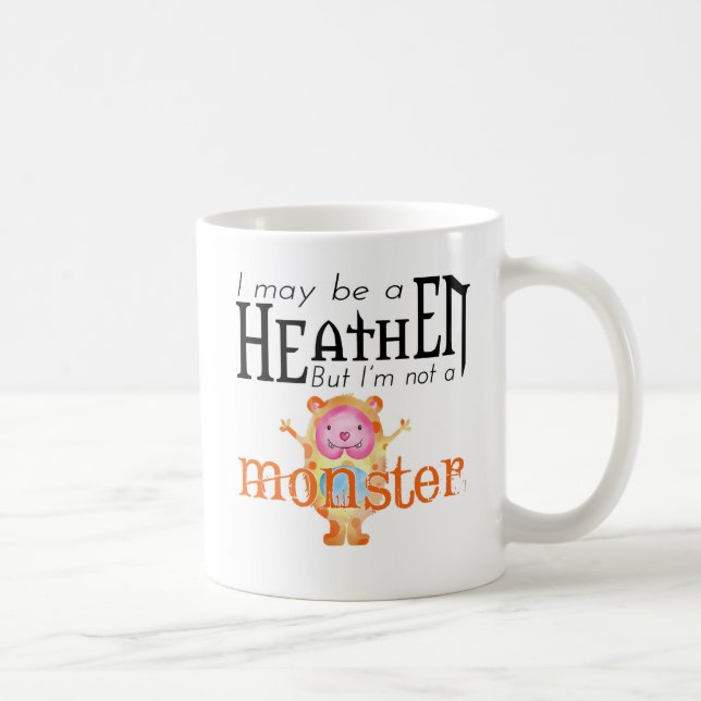 Taza De Café Heathen Monster Mug (Derecha)
