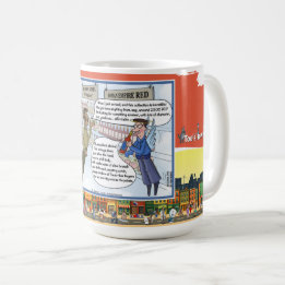 Taza De Café Heavenly Reds | Absurd Wordplay Humor Classic