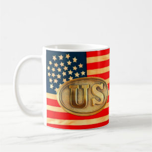 Taza De Café Hebilla de cinturón "Federal" de la Unión de la Gu