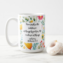 Taza de café Hebreos 11:1