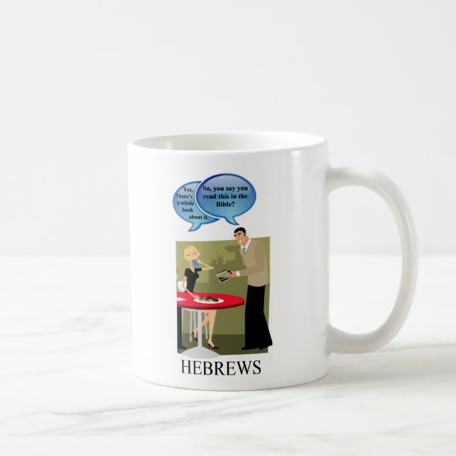 TAZA DE CAFÉ HEBREWSYESWHOLEBOOK (Derecha)