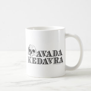 Taza De Café Hechizo de Harry Potter   Avada Kedavra