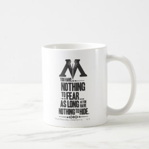 Taza De Café Hechizo de Harry Potter   Propaganda del Ministeri