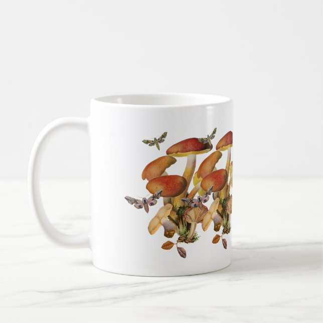 Taza De Café Hechizo de Hongo Mágico (Izquierda)