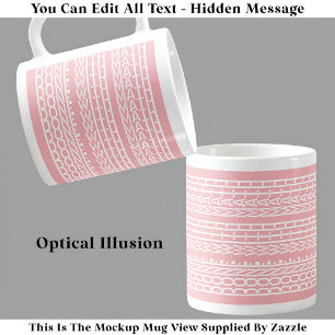 Taza De Café Hecho con el mensaje oculto de matemáticas 120WP e