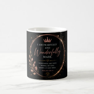 Taza De Café Hecho con Temor y Admiración Fe 