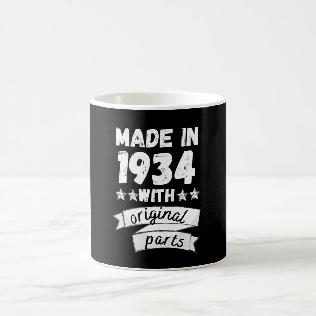 Taza De Café hecho en 1934 con partes originales, (Centro)