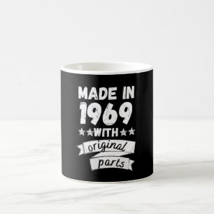 Taza De Café hecho en 1969 con piezas originales,