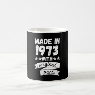 Taza De Café hecho en 1973 con partes originales,