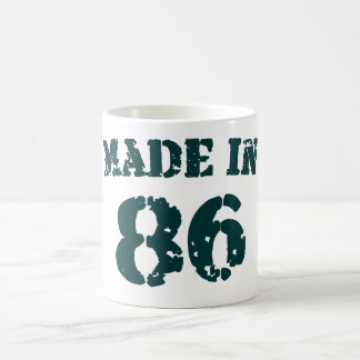 Taza De Café Hecho En 1986