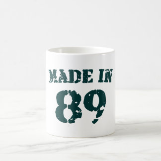 Taza De Café Hecho En 1989