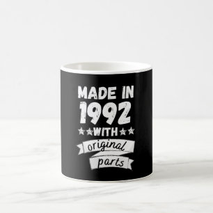 Taza De Café hecho en 1992 con piezas originales,
