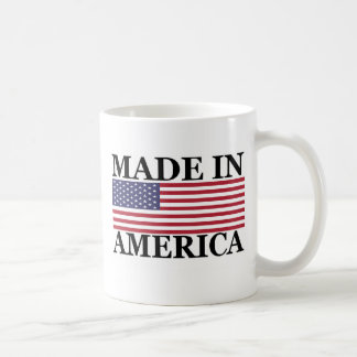 TAZA DE CAFÉ HECHO EN AMÉRICA