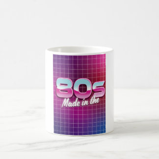 Taza De Café Hecho en el botón de los 80