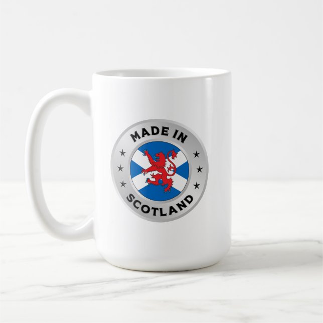 Taza De Café Hecho en Escocia (Izquierda)