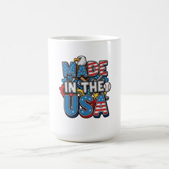 Taza De Café Hecho en Estados Unidos (Centro)