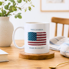 Taza De Café Hecho en Familia Americana