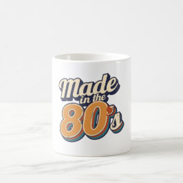 Taza De Café Hecho en los 80