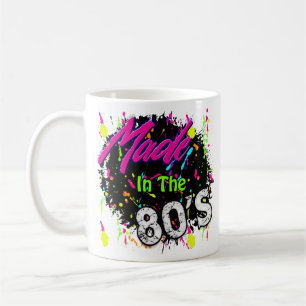 Taza De Café Hecho en los años 80