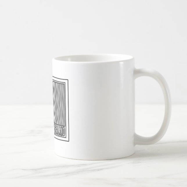 Taza De Café Hecho en Nueva Zelanda (Derecha)