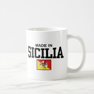 Taza De Café Hecho en Sicilia