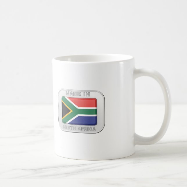 Taza De Café Hecho en Sudáfrica (Derecha)