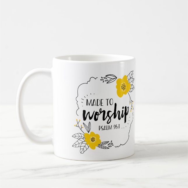 Taza De Café Hecho para adorar (Izquierda)