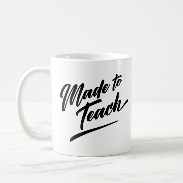 Taza De Café Hecho para enseñar (Izquierda)
