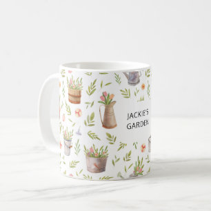 Taza De Café Hectáreas de jardinería personalizadas