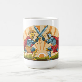 Taza De Café Héctor y Aquiles