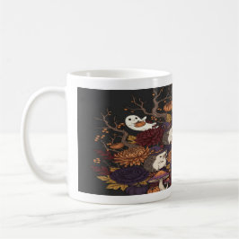 Taza De Café hedgehog forrest mug