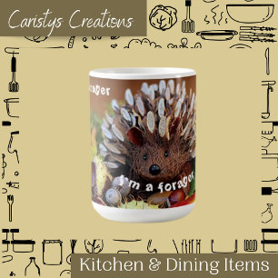 Taza De Café Hedgehog, soy un Forager