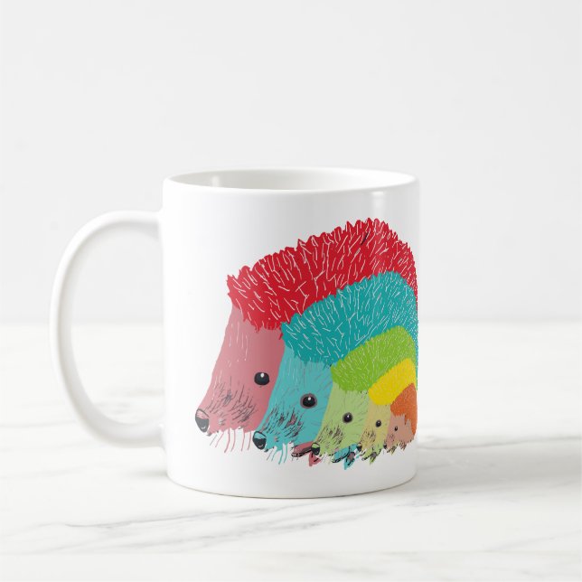 Taza De Café Hedgehogs (Izquierda)