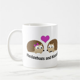 Taza De Café Hedgehugs and Kisses hedgehog love