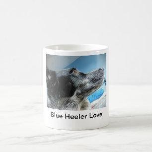Taza De Café Heeler azul