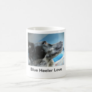Taza De Café Heeler azul
