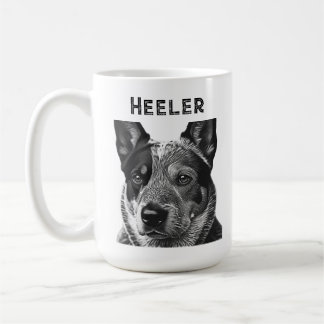 Taza De Café Heeler Blue Heeler Dog